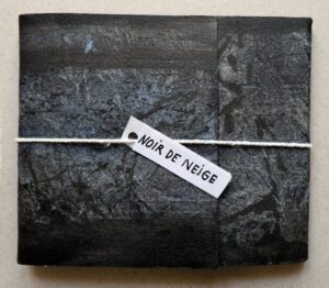NOIR DE NEIGE / NEIGE NOIRE (petit leporello)